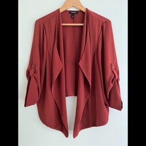 Torrid: Drape Front Blazer
New condition